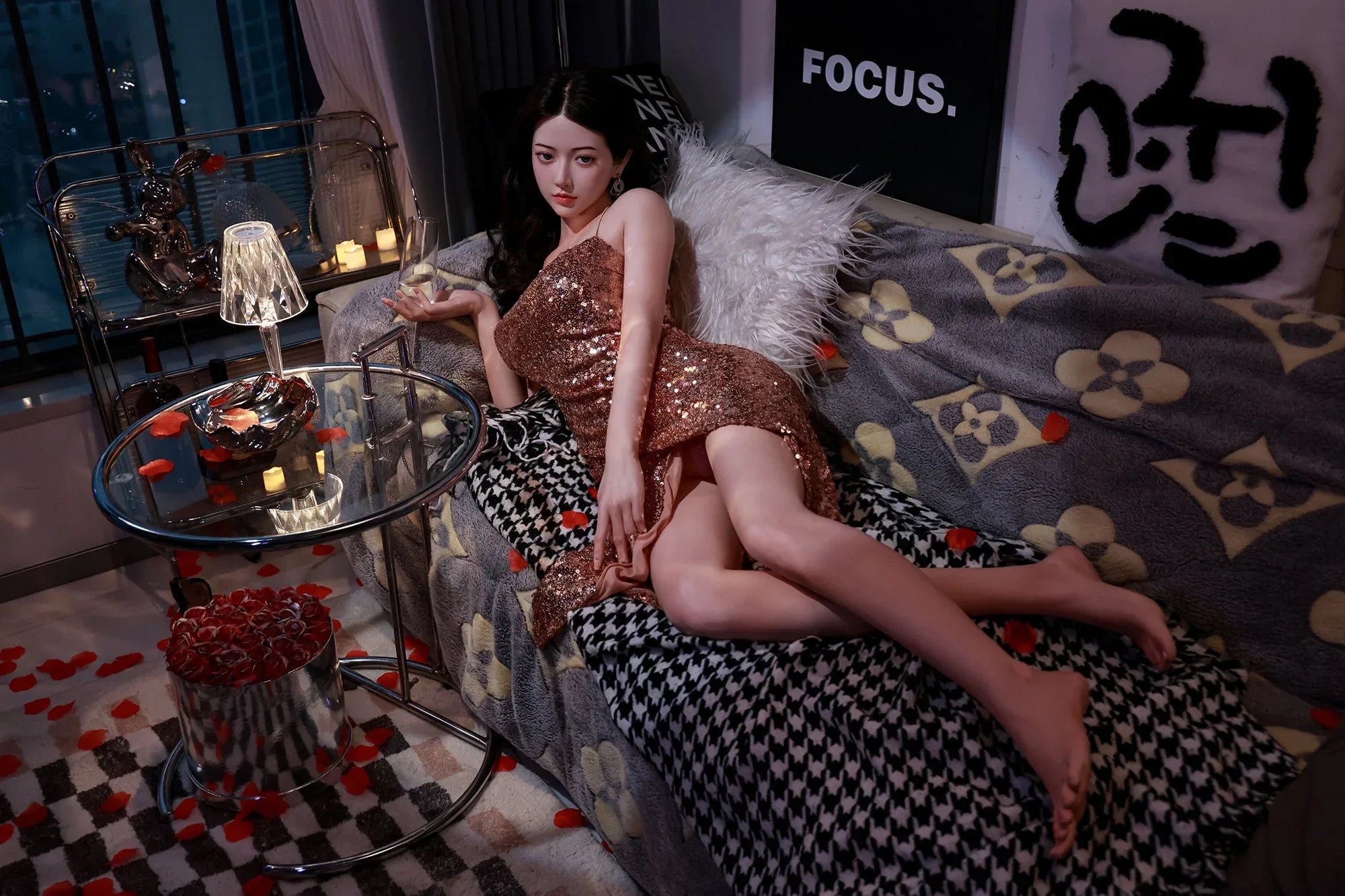 XYDOLL Soraya: 158cm D-Cup Realistic Silicone Sex Doll