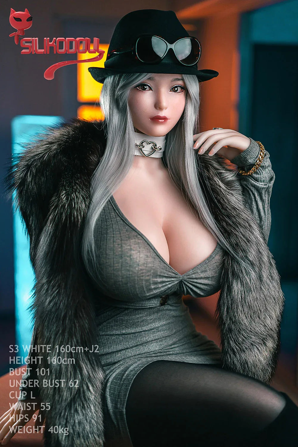 Siliko doll 160cm j2
