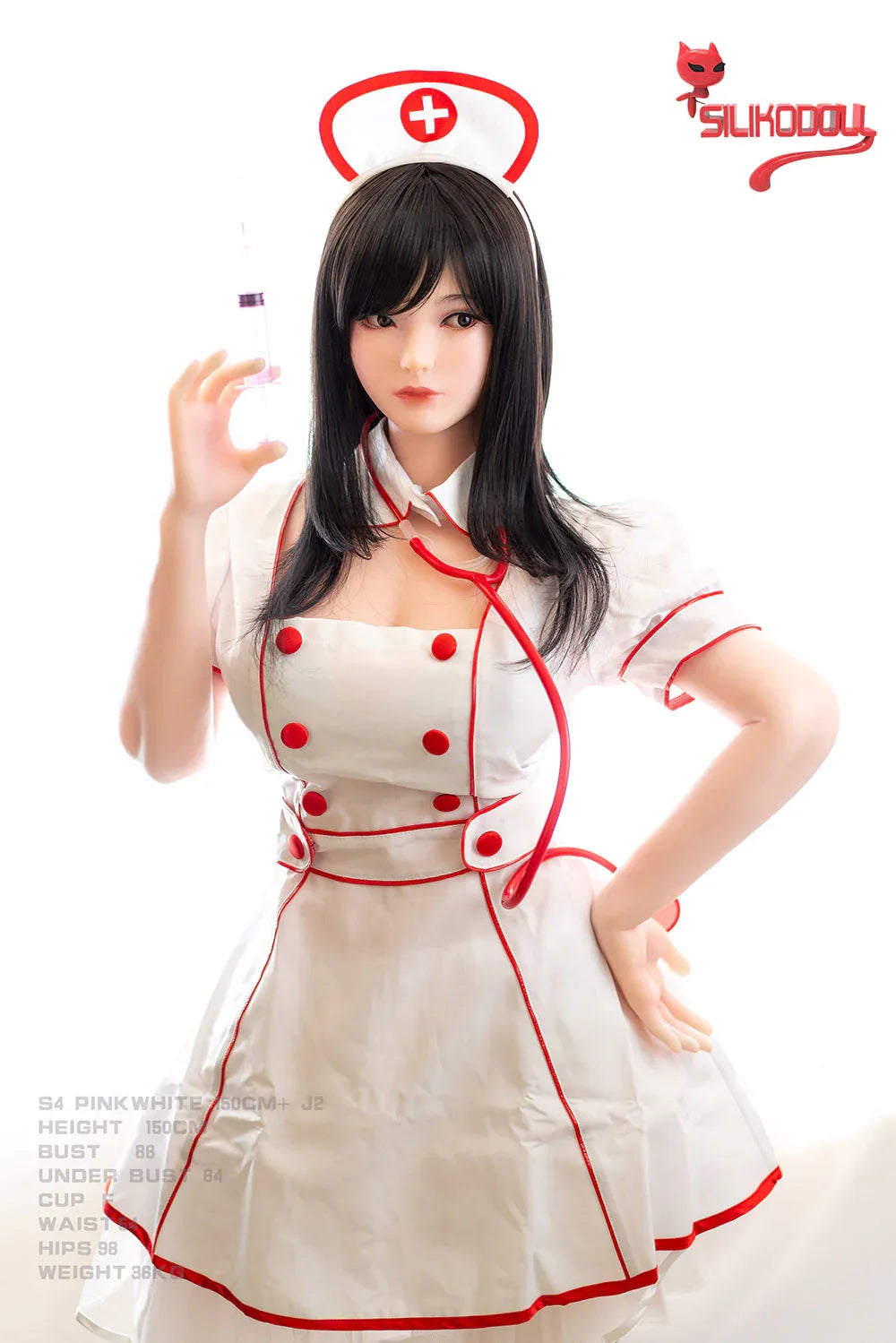 Siliko S4 Pinkwhite 150cm+J2