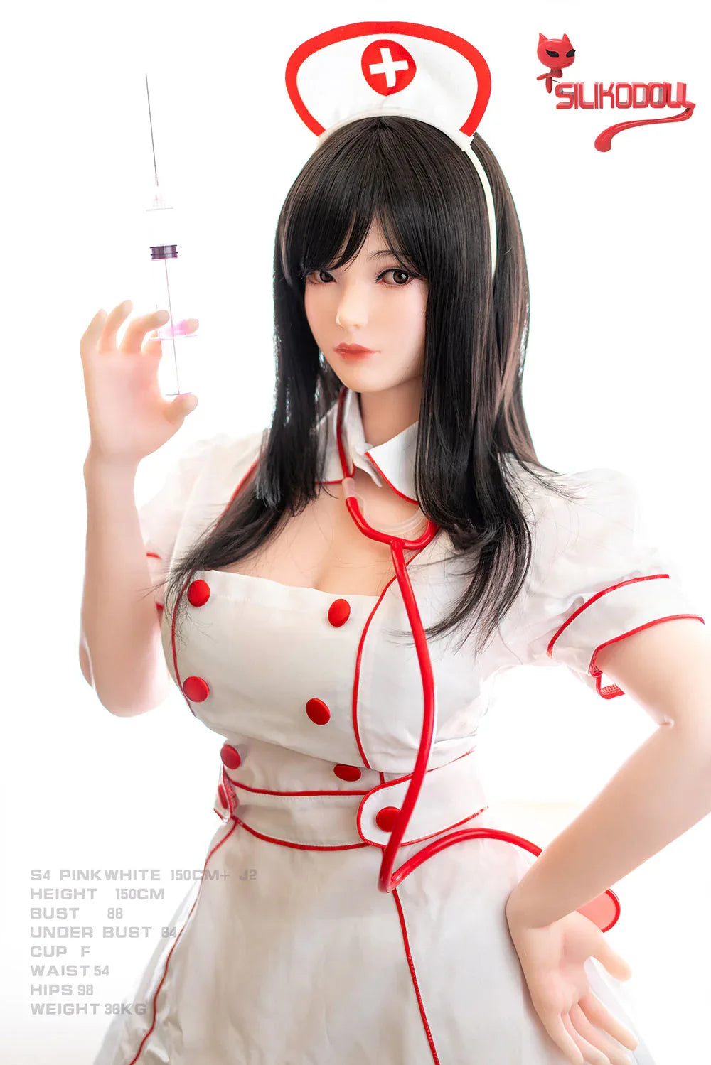 Siliko S4 Pinkwhite 150cm+J2
