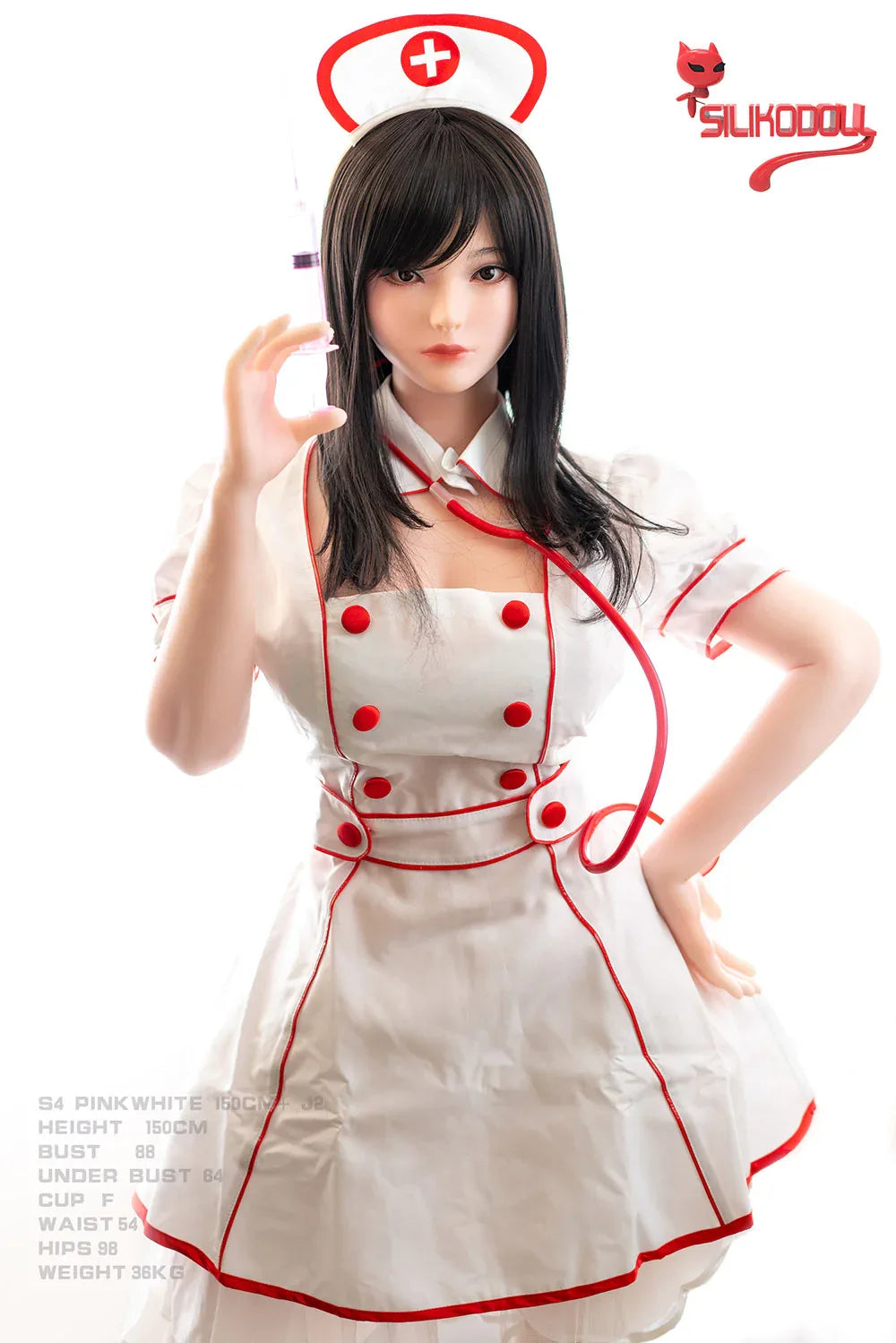 Siliko S4 Pinkwhite 150cm+J2