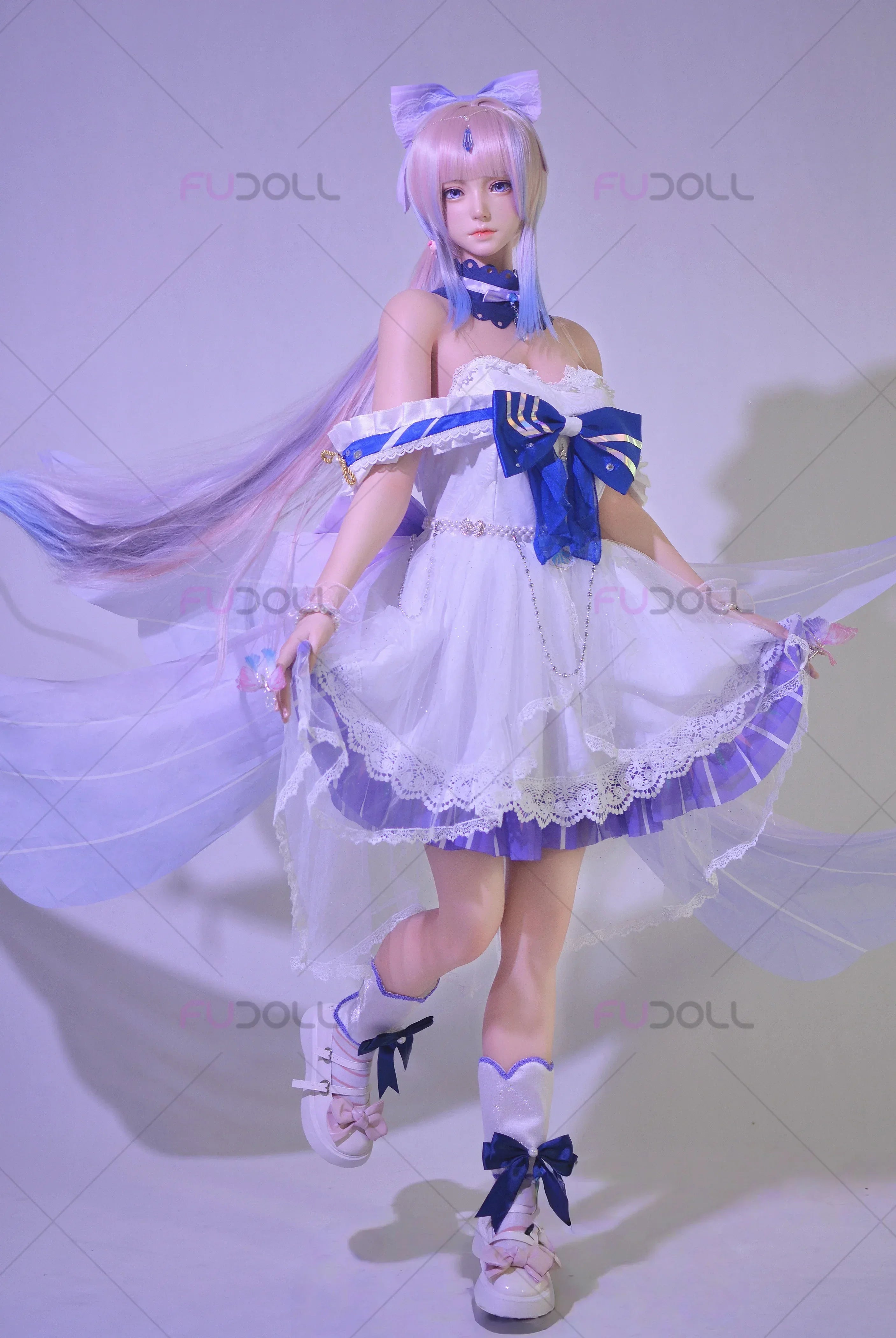 FUDOLL Lifu: 163cm  Full Silicone Cosplay Sex Doll