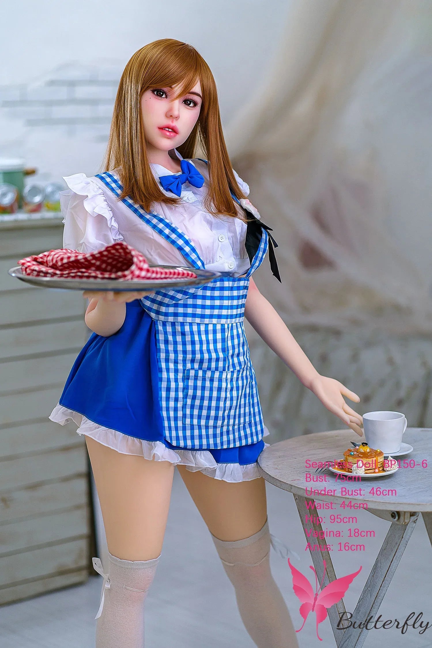Butterflydoll BP150-6 Amber, TPE Sex Doll