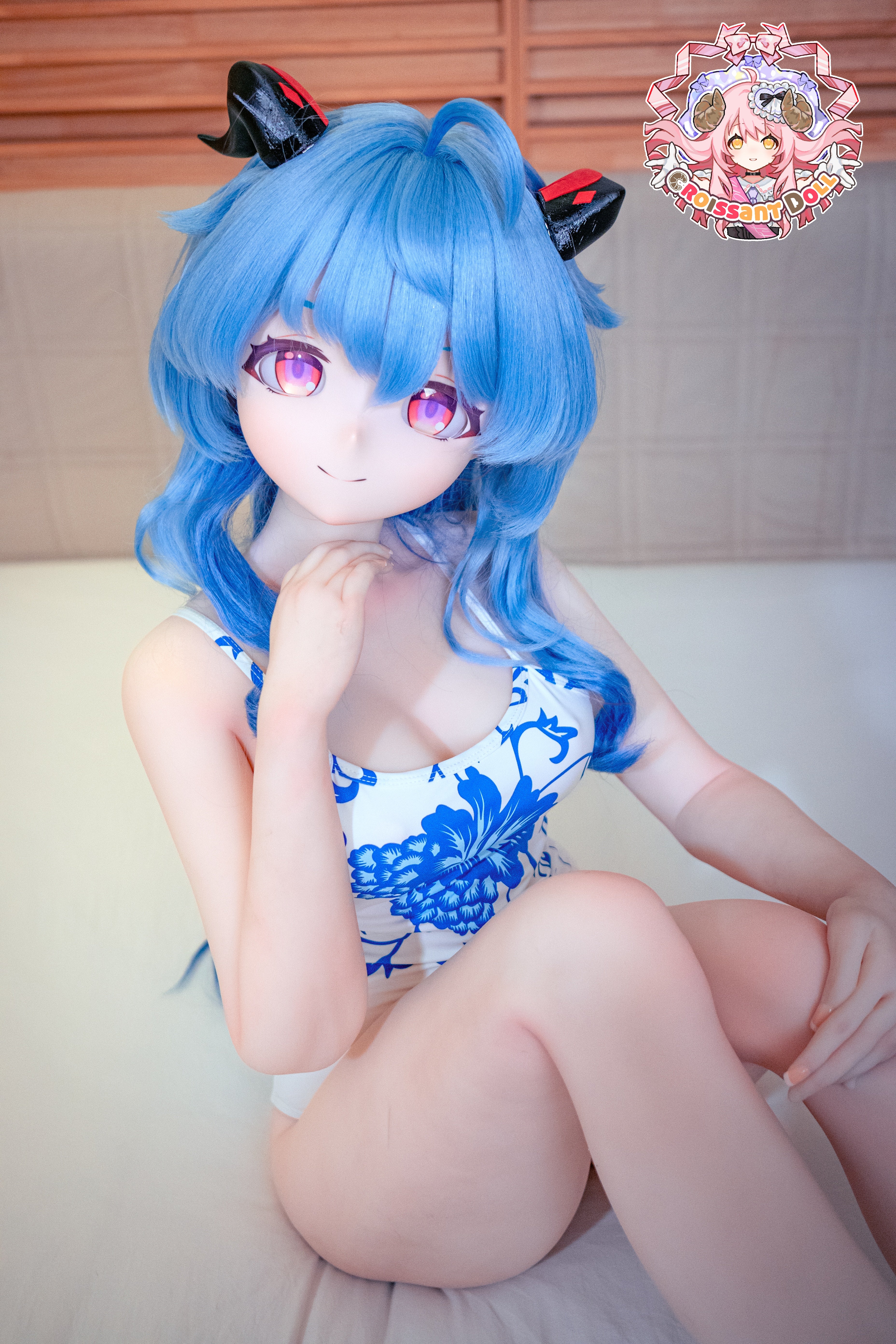 Croissant Doll #B03 155cm-plus Love Doll – Decal Makeup, Vinyl Head, Fair Skin, Cosplay Style, Cute & Charming