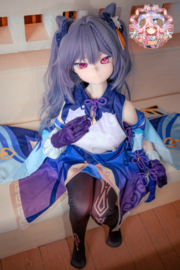 Croissant Doll #B04, 155cm Love Doll – Vinyl Head, Hand-Painted Makeup, White Skin, Cosplay Style, Alluring