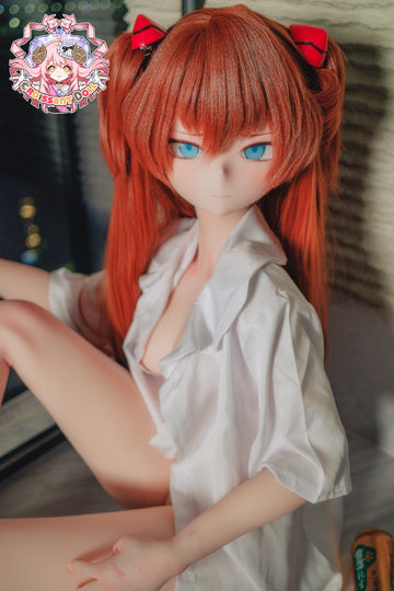 Croissant Doll 155cm AA Cup, #B04 Asuka Head, Hand-painted Makeup, Soft Vinyl Head, 2D Character Anime Sexy Doll