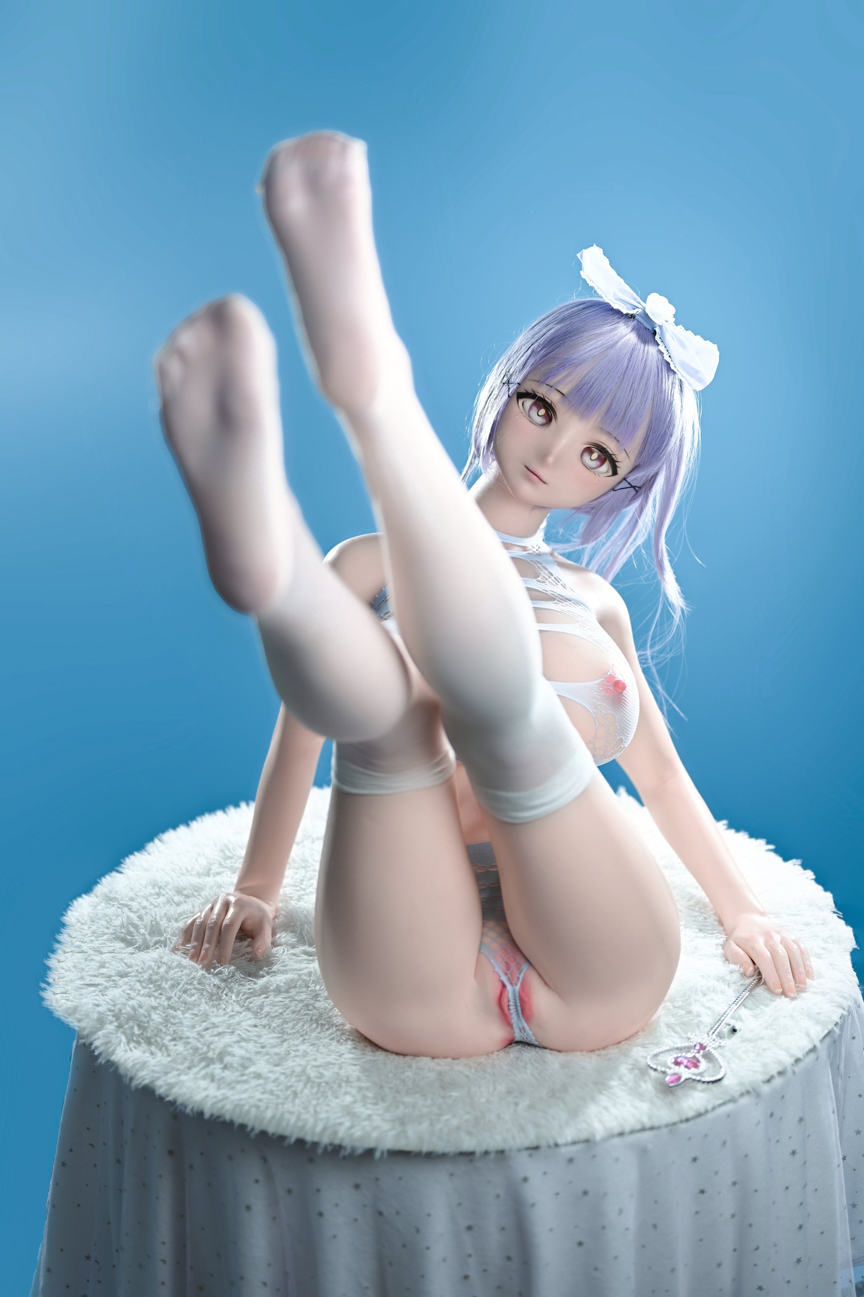 FUDOLL Petite: 153cm Full Silicone Anime Sex Doll