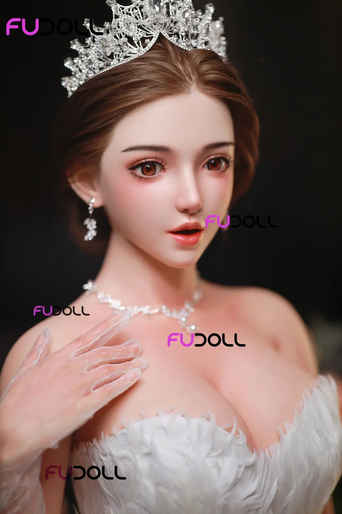 FUDOLL Bailing: 163cm D-Cup Full Silicone Sex Doll